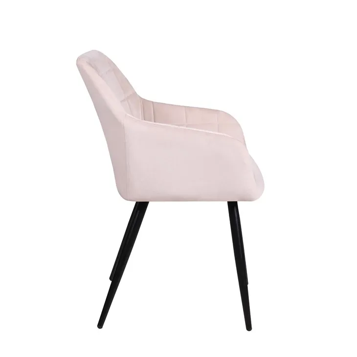 Tufted Velvet Upholstered Arm Chair